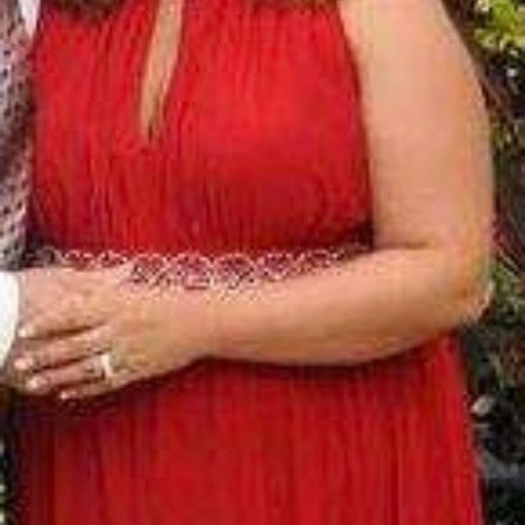 David's Bridal Red evening gowns - Picture 4 of 6